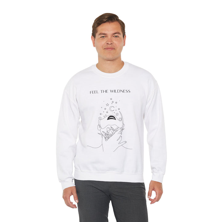 Unisex Sweatshirt  Feel the Wildness™ - Bio Baumwolle