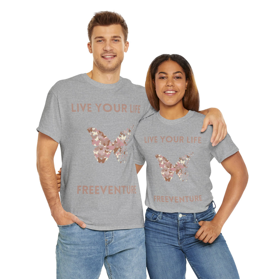 Unisex Lebe Dein Leben T-Shirt -  100% Baumwolle