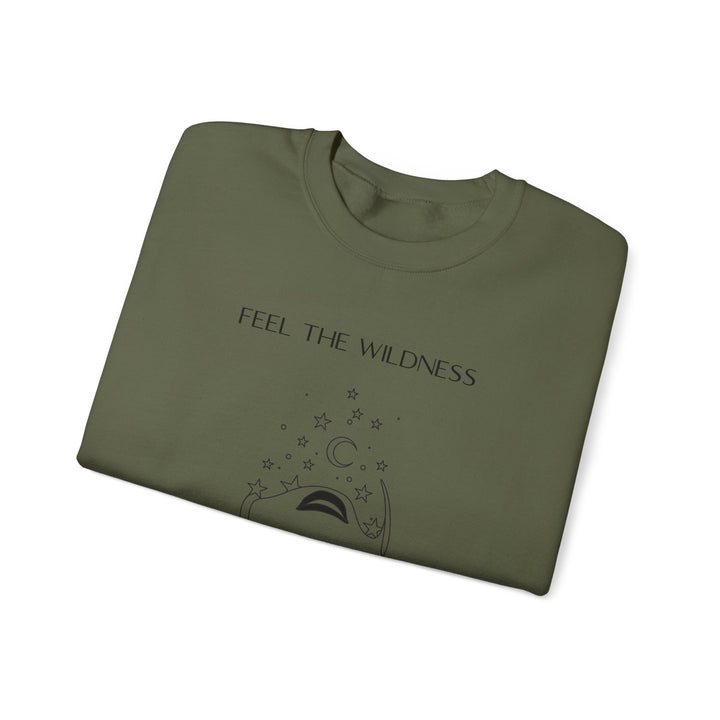 Unisex Sweatshirt  Feel the Wildness™ - Bio Baumwolle