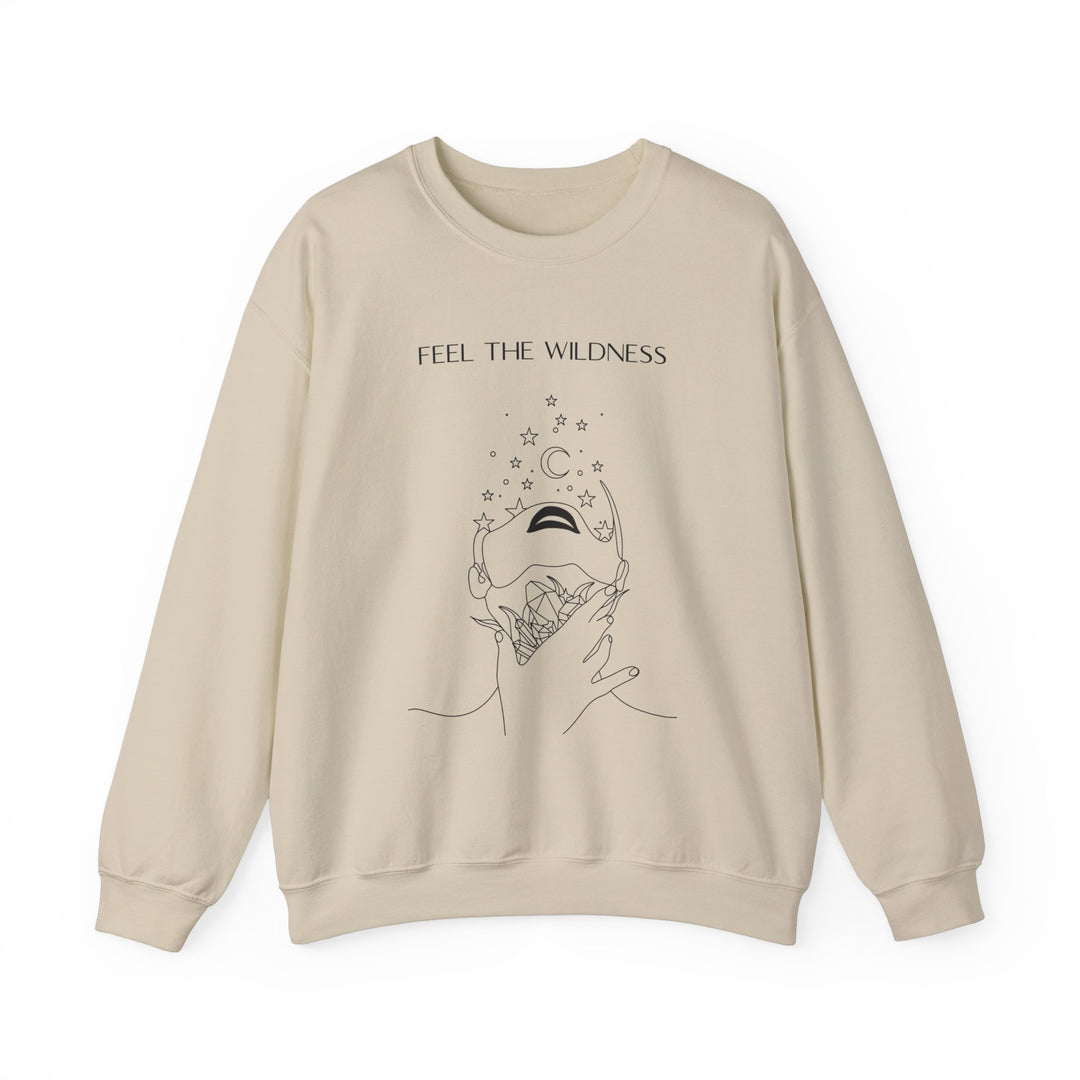 Unisex Sweatshirt  Feel the Wildness™ - Bio Baumwolle