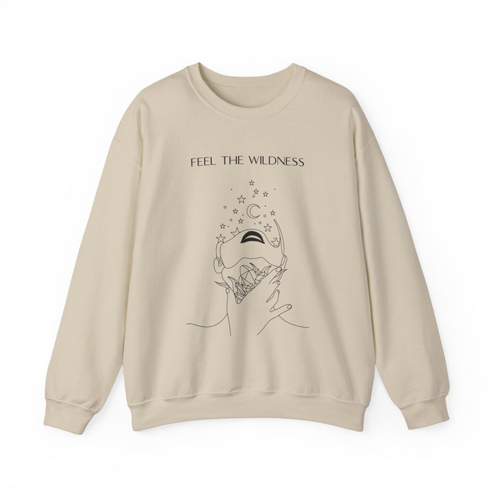 Unisex Sweatshirt  Feel the Wildness™ - Bio Baumwolle