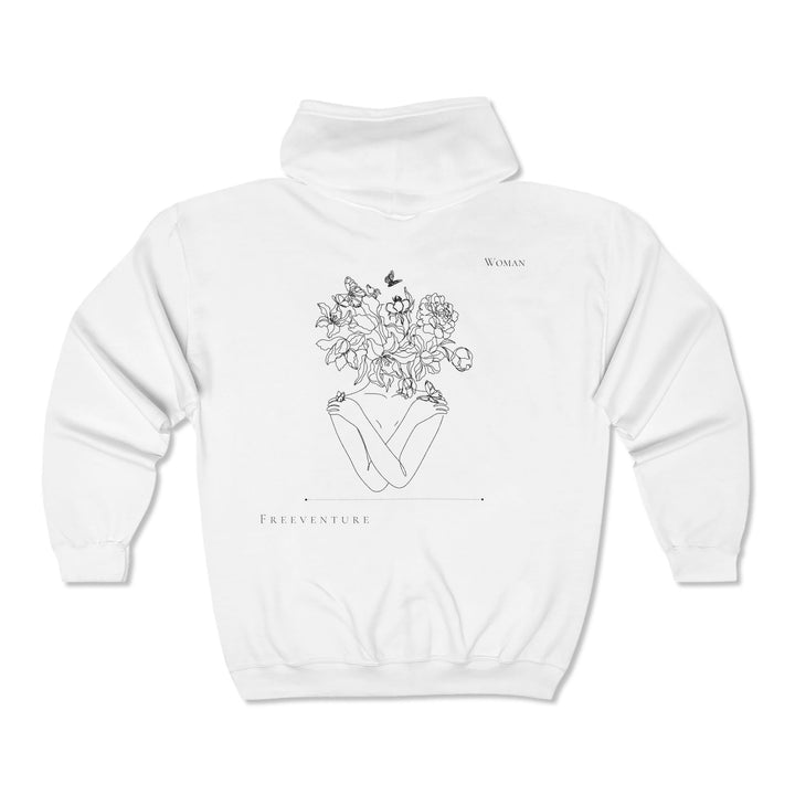 Unisex Heavy Blend™ Kapuzensweatshirt mit Reißverschluss