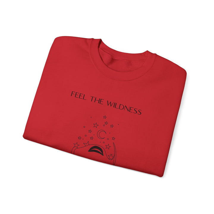 Unisex Sweatshirt  Feel the Wildness™ - Bio Baumwolle